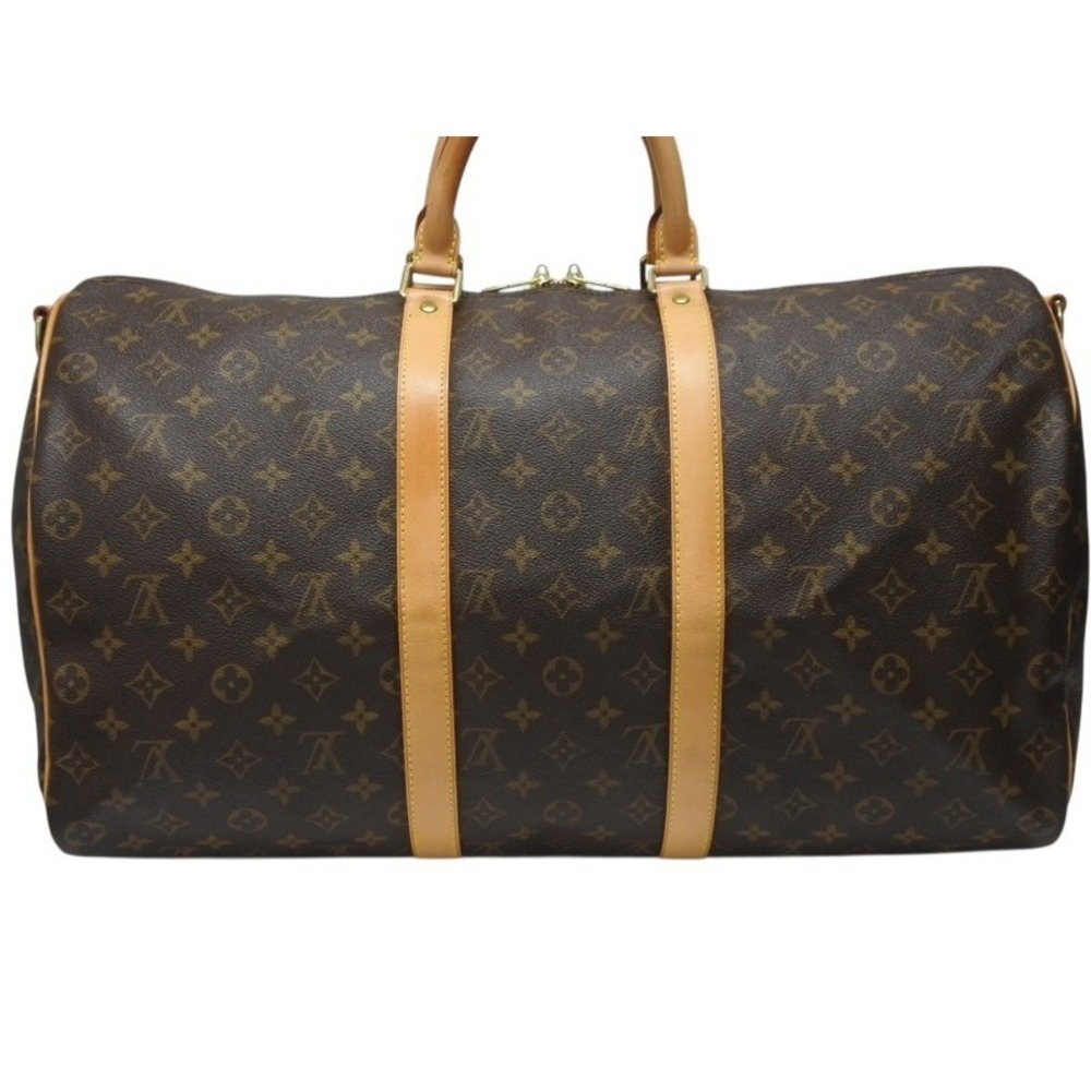 Louis Vuitton Bandouliere Monogram Brown Boston Keepall Bag - Picture 3 of 9